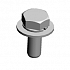(x6)HEXAGONAL BOLT:W/WASHER:M3X8