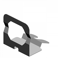GROUND PLATE:EXIT ROLLER