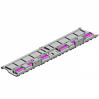 Прижимная пластина транспортного блока в сборе, PRESSURE PLATE-TRANSPORT-SUB-ASS'Y201505-02 X/O