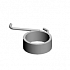 Пружина торсионная крышки, TORSION SPRING:COVER:USED TONER