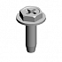 (x4)HEXAGON HEAD TAPPING SCREW:3X10