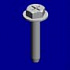 (x2)TAPPING SCREW:3X16