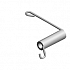 TORSION SPRING:LOCK:STRIPPER PLATE:REAR:13N